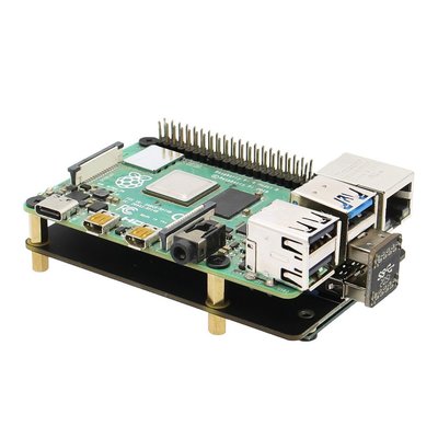 適用於樹莓派4B mSATA SSD存儲擴展板 X857 NAS 兼容UPS電源管理