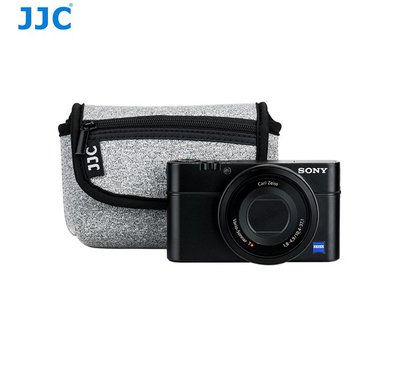 陸JJC Fujifilm 富士 XF10 薄型彈性布料防刮傷 OC-R1BG灰色相機包