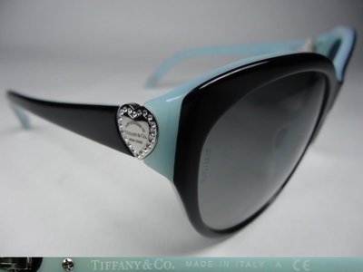 信義計劃 眼鏡 全新真品 TIFFANY & Co. 太陽眼鏡 TF 4065-B-A 大框膠框 sunglasses.