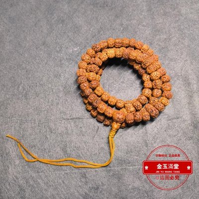 金剛菩提籽植物種子堅果木質佛珠念珠108顆簡單大方收藏品daqx8
