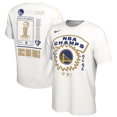 2022 NBA Finals 總冠軍 金州勇士隊 Golden State Warriors 總冠軍球員名單 T恤
