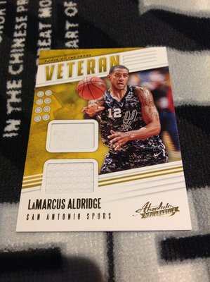 19 20 Absolute - LaMarcus Aldridge Dual 雙球衣卡