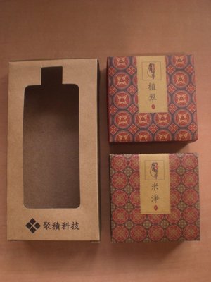 股東會紀念品~ 110聚積 ~ 台灣茶摳 小黃瓜保濕皂 80g + 米糠滋養皂 80g 香皂禮盒 ~2025/04/05