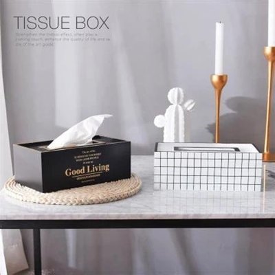 北歐INS簡約創意木質紙巾盒歐式客廳抽紙盒家用餐巾紙抽盒收納盒~特價