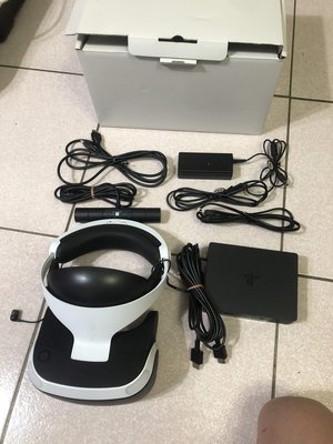 土城可面交超便宜盒裝PS VR 攝影機全配備如照片.已測試可玩.拿到馬上玩到馬上玩