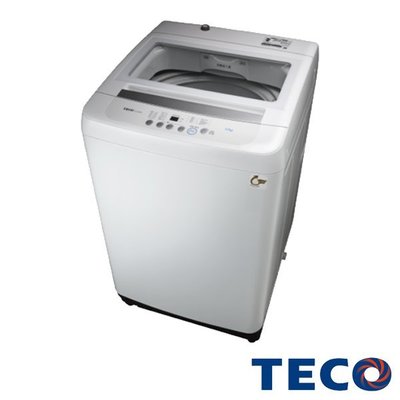 TECO東元 12公斤 人工智慧全自動定頻單槽直立式洗衣機 W1238FW 六段洗衣行程選擇 十段水位調整