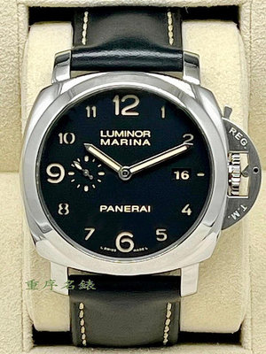 重序名錶 PANERAI 沛納海 Luminor PAM359 PAM00359 三明治面盤 菸草面 三日鍊 自動上鍊腕錶