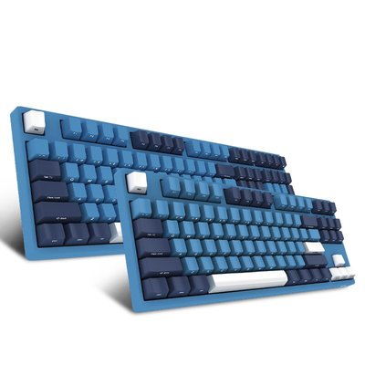現貨 機械鍵盤Akko 3108SP海洋之星機械鍵盤游戲有線德國Cherry櫻桃軸紅軸茶軸青軸87鍵108鍵側刻電競辦公