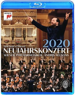 高清藍光碟  2020維也納新年音樂會 2020 New Year's Concert (藍光BD25G)