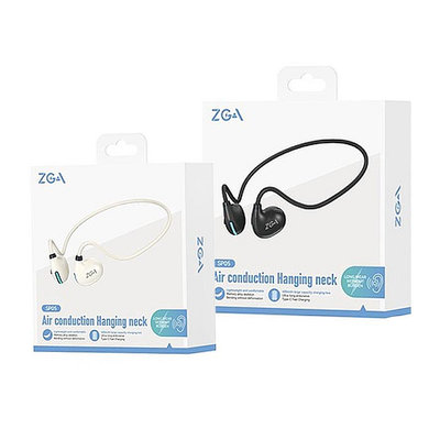 ZGA SP05氣傳導掛脖藍牙耳機 不入耳 無線藍芽耳機 藍牙5.2 掛脖防掉落 大電量 HIFI級通話音樂