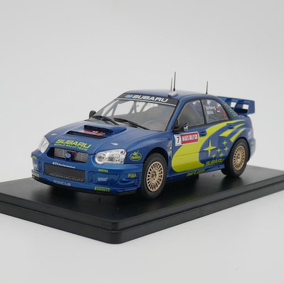 IXO 1:24 Subaru Impreza S9 WRC 2003斯巴魯拉力賽合金汽車模型