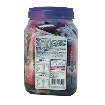 Dr.Q 葡萄草莓蒟蒻果凍 1860公克  三組 W123003  COSCO代購