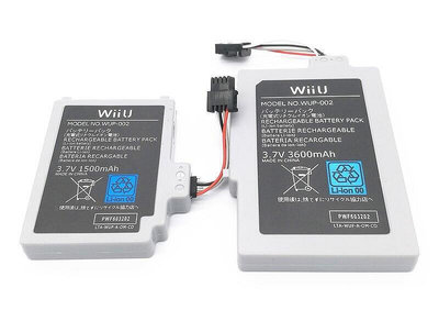 熱銷wiiu wup-012遊戲機配件wiiu pad手柄wii u 3600mah