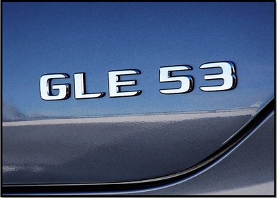 圓夢工廠 Benz 賓士 GLE W167 C167 GLE53 車身字標 字貼 車標 車貼