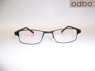 光寶眼鏡城(台南)odbo 舒適專利彈腳無螺絲延展鈦眼鏡* 小臉專用,片寬46mm,1750/C1