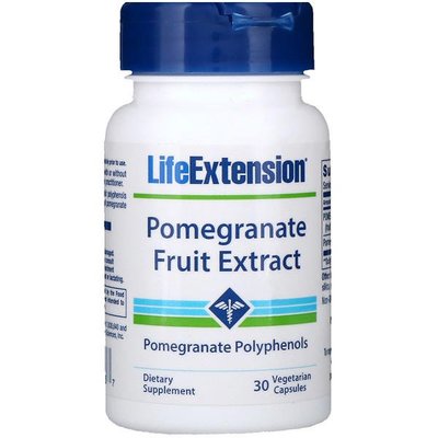 美國Life Extension,紅石榴多酚(Pomegranate)，30粒素食膠囊(頂級品牌，非基改)＊百合麻雀＊