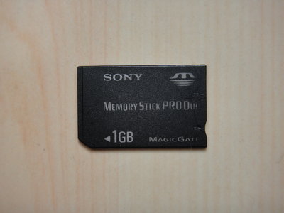 【康泰典藏】SONY Memory Stick PRO Duo  記憶卡 1GB記憶卡