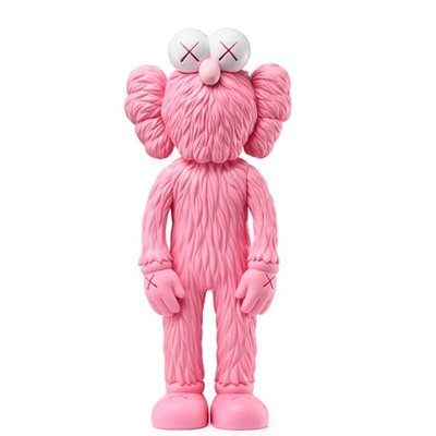 KAWS BFF PINK MOMA 粉色 限量 藝術 公仔 COMPANION SEEING WATCHING