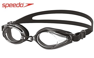 新莊新太陽 Speedo 日本製 Edge SD8120048913 成人 泳鏡 黑透明 特540/支