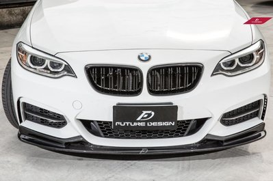 【政銓企業有限公司】BMW F22 MTECH 3D款 3D 式樣 碳纖維 卡夢 前下巴220 M235 免費安裝 現貨