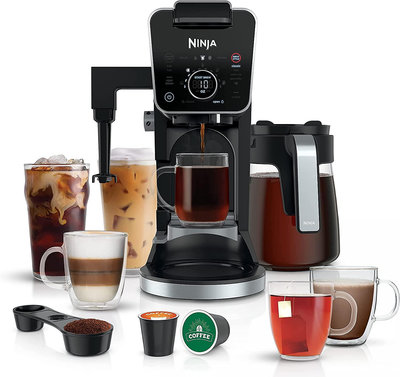 美國代購Ninja CFP301 DualBrew Pro Coffee Maker 咖啡機110v_林林甄選