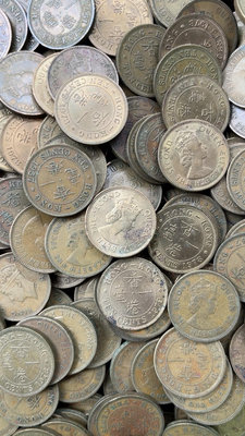 香港厚版大一毫銅幣，單價2一枚，200枚起包快遞。863
