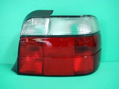 小傑車燈-全新BMW E36-TI 318TI  紅白 尾燈 一顆1700元 DEPO製