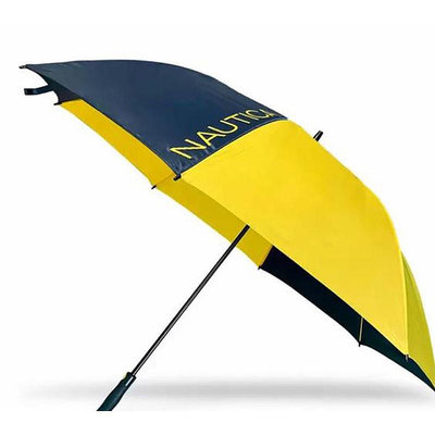 Nautica 高爾夫球傘兩件組 黃色 W136958-YEL  COSCO代購