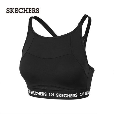 100原廠％Skechers/斯凱奇女子跑步健身舒適美背瑜伽運動內衣P121W050