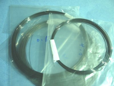 0.8 mm   超彈性鎳鈦記憶合金鋼絲 滿十米送一米 白帶不纏線釣組  (直線)