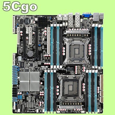 5Cgo【權宇】ASUS華碩雙路2011 12核24線Z9PA D16主機板 雙CPU支持ES E5替2600CO4含稅