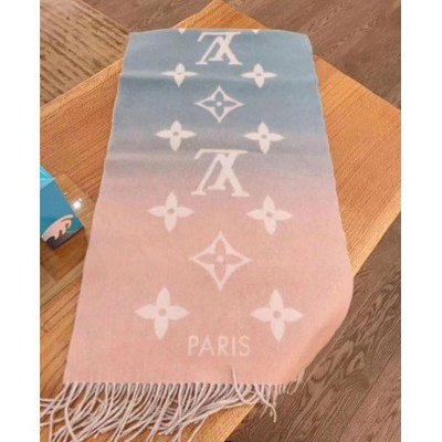 Louis Vuitton MONOGRAM Reykjavik Gradient Scarf (M70868)