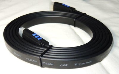 Cabos HDMI 2.0 扁線 鍍金 1080P 2k 4k 3D 3米