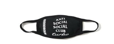 【xsPC 】聯名 Anti Social Club NBHD 911 Medical Mask ASSC 口罩