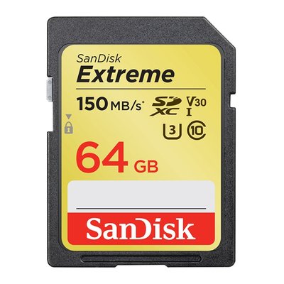 💓好事多代購/可協助售後/貴了退雙倍💓 SanDisk Extreme 64GB 64G SDXC 記憶卡