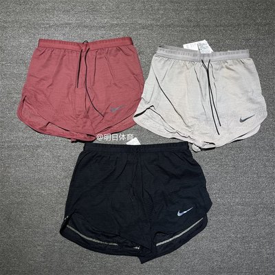 【熱賣精選】Nike耐吉TechPack假兩件男子跑步運動訓練速干透氣短褲DA1295