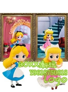 BOXX潮玩~【全新】眼鏡廠 Q Posket Petit 迪士尼公主 愛麗絲 灰姑娘