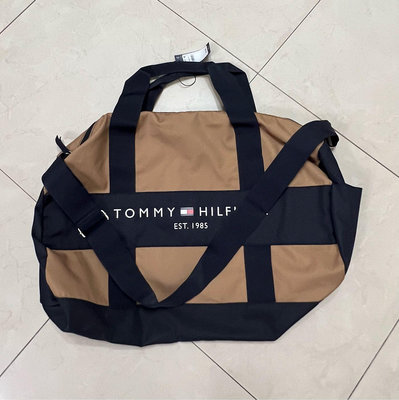 全新正品Tommy Hilfiger 旅行袋 運動包 大款 波士頓包 帆布包 籃球包 側背包（現貨)