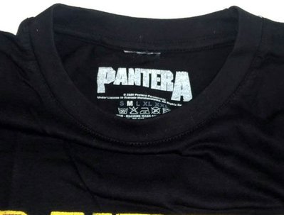 現貨 PANTERA Domination 英國官方樂隊短袖T恤 Shirt 金屬搖滾