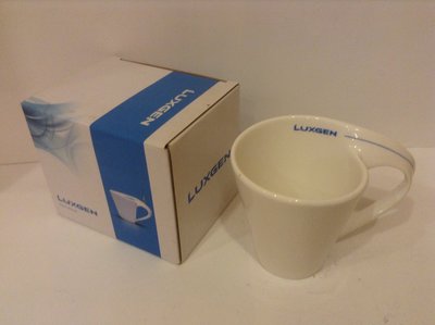 全新 納智捷 Luxgen 經典流線設計絕版款!值得收藏! 馬克杯 飲料杯 隨身杯 陶瓷杯 牛奶杯 咖啡杯 杯子