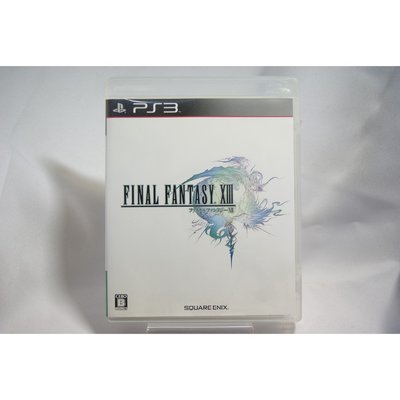 [耀西]二手 純日版 SONY PS3 最終幻想 13 Final Fantasy XIII