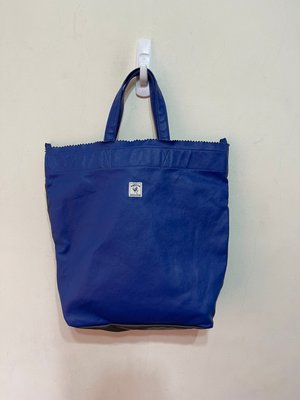 「 二手包 」 Porter International 手提斜背包（藍灰）95