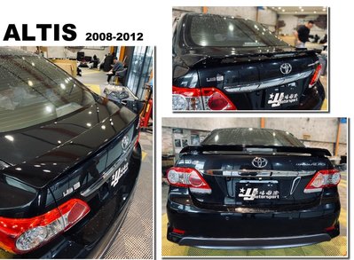 小亞車燈＊新 ALTIS 2010 2011 2012 年 10 代 10.5代 10.5 Z版 尾翼 含煞車燈 含烤漆