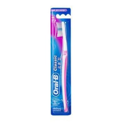 歐樂B名典型牙刷中毛1入【最暢銷家庭牙刷】顏色隨機發貨
