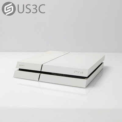 【US3C-桃園春日店】公司貨 Sony PS4 500G CUH-1207A 白 電玩主機 DUALSHOCK控制器 二手遊戲主機