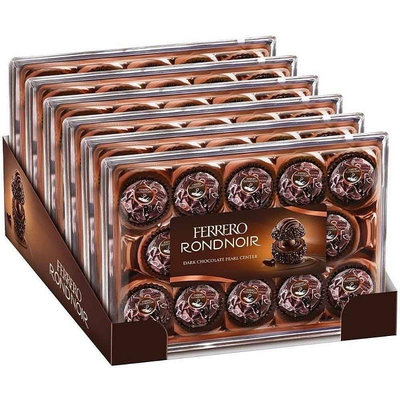 限時價‼️現貨‼️德國 限量頂級Ferreor Rondnoir朗莎頂級黑金沙巧克力禮盒 朗莎
