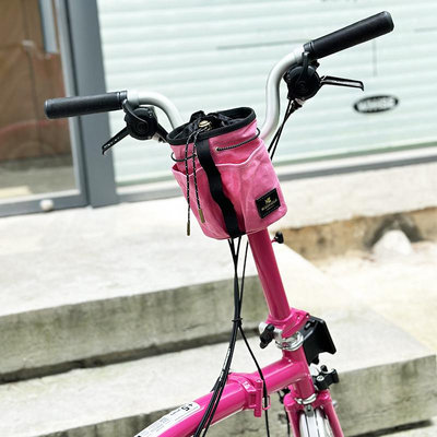 自行車配件扶搖適用brompton小布折疊自行車包配件防水儲物掛包車頭包水壺包