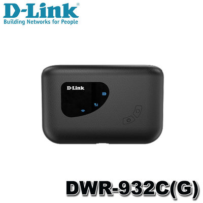 【MR3C】含稅公司貨 D-Link 友訊 DWR-932C 4G LTE 可攜式無線路由器 SIM卡 分享器