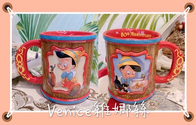 香港迪士尼限定小木偶皮諾丘馬克杯80週年限定 維娜絲日本精品代購