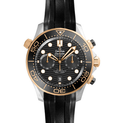 全新品代訂 OMEGA 21022445101001 歐米茄 手錶 機械錶 44mm 海馬 不鏽鋼錶殼 黑面盤